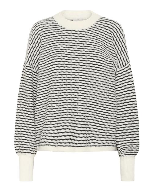 Kaffe Pullover 'KAellery'  sort / hvid