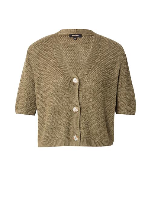 MORE & MORE Cardigan 'Ajour'  khaki