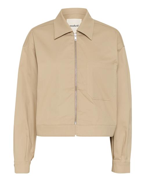 SOAKED IN LUXURY Overgangsjakke 'Malo'  mørkebeige