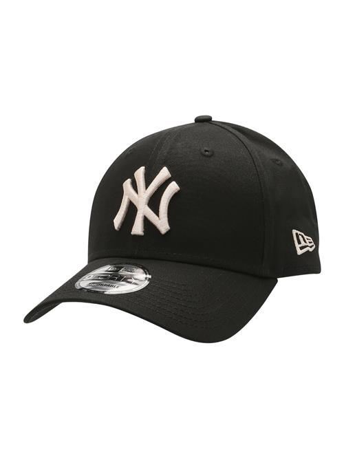 NEW ERA Hætte 'LEAGUE ESSENTIAL 9FORTY NEYYAN'  creme / sort