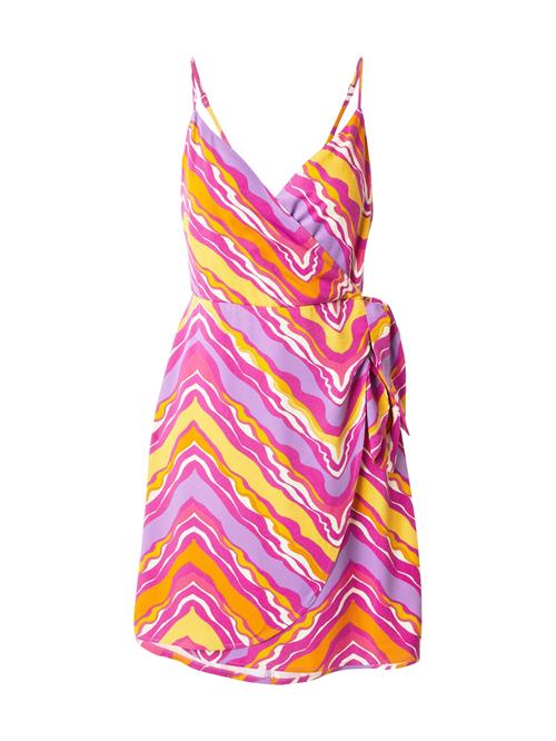 ONLY Kjole 'ONLALMA'  gul / lilla / orange / fuchsia