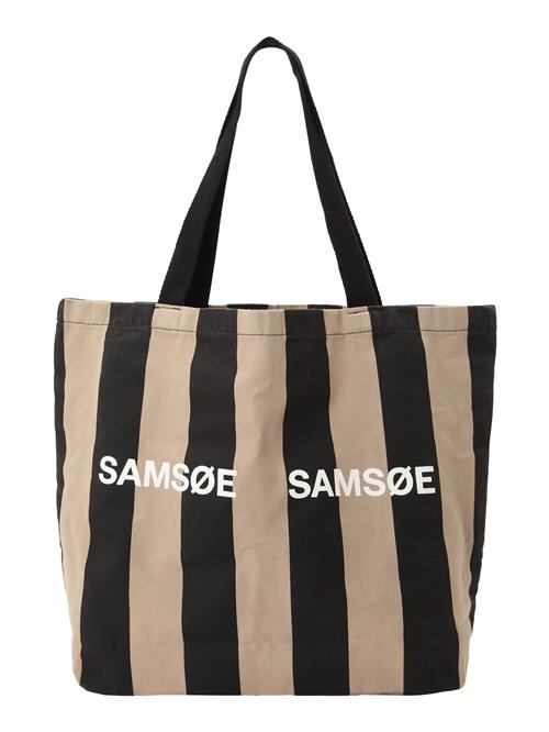 Samsøe Samsøe Shopper 'Frinka'  greige / sort / hvid