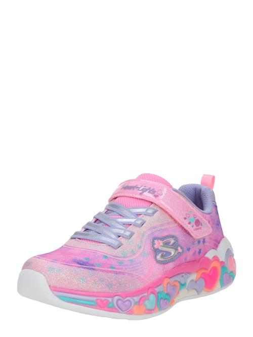 SKECHERS Sneakers 'ETERNAL HEART LIGHTS'  turkis / lyselilla / pink