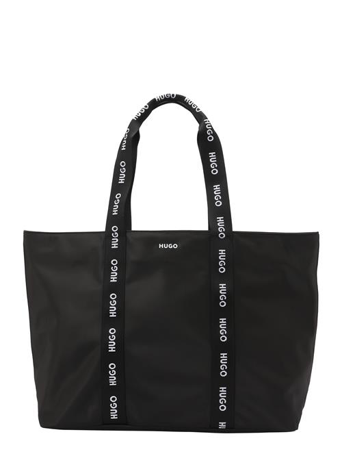HUGO Shopper 'Bel'  sort / hvid