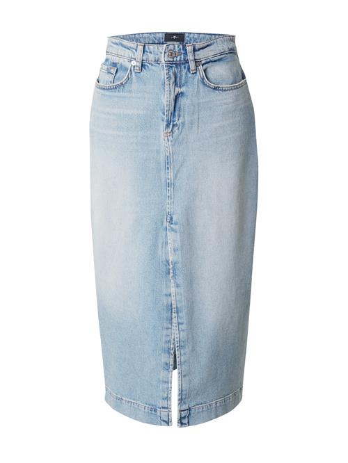 7 for all mankind Nederdel 'AMBER'  blue denim
