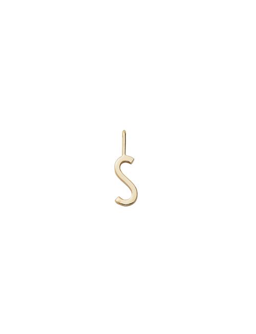 Letter For Initial Necklace A-Z Design Letters Gold