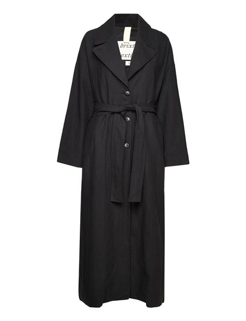 Se Odette Linen Brixtol Textiles Black ved Booztlet