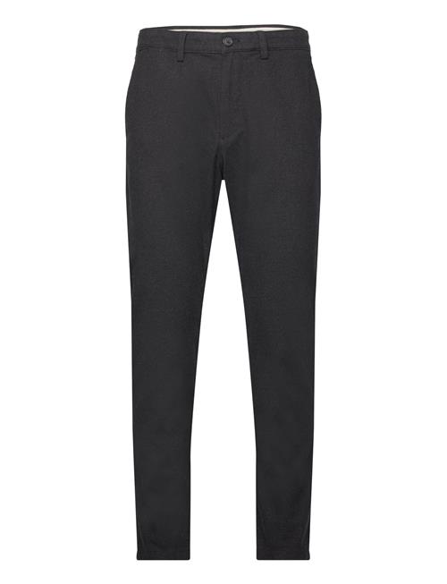 Slh175-Slim Miles Brushed Pant W Noos Selected Homme Black