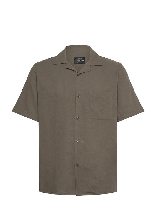 Texture Kenji Shirt Ss Mads Nørgaard Brown