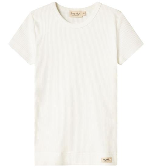 MarMar T-shirt - Rib - Modal - Gentle White