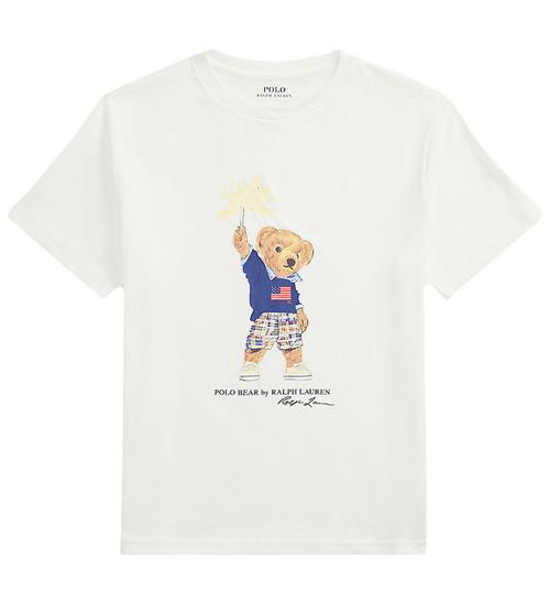 Polo Ralph Lauren T-shirt - Hvid m. Bamse