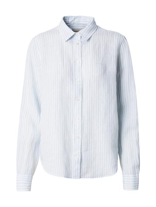 GANT Bluse  lyseblå / hvid