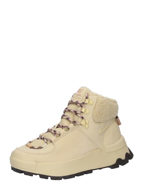 Nike Sportswear Snørestøvletter 'City Classic'  guld