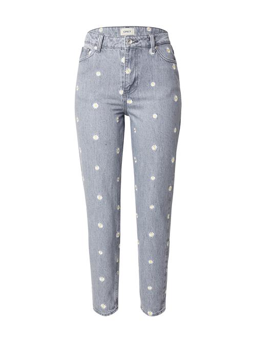 ONLY Jeans 'ONLINC'  gul / grey denim / hvid