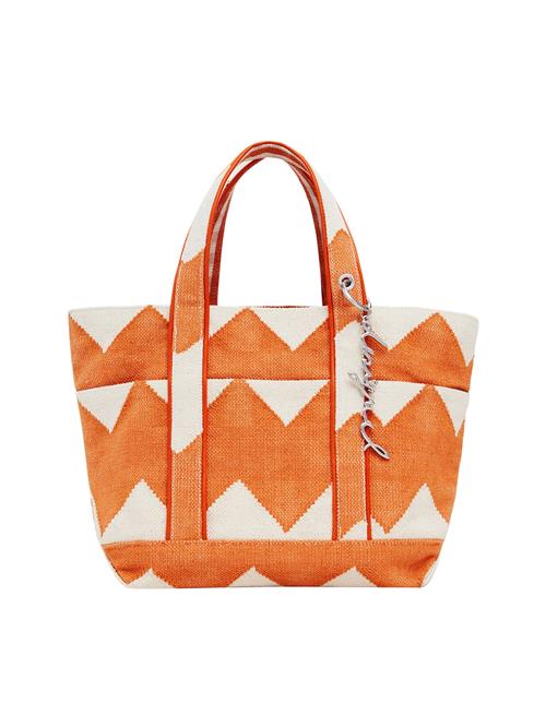 Desigual Shopper  mørkeorange / hvid