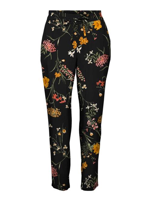 VERO MODA Bukser 'VMEASY'  curry / oliven / cranberry / sort