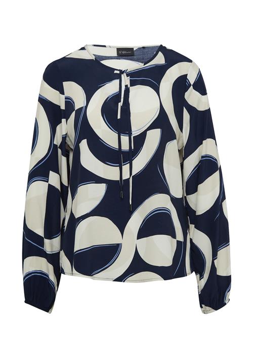 s.Oliver BLACK LABEL Bluse  elfenben / navy