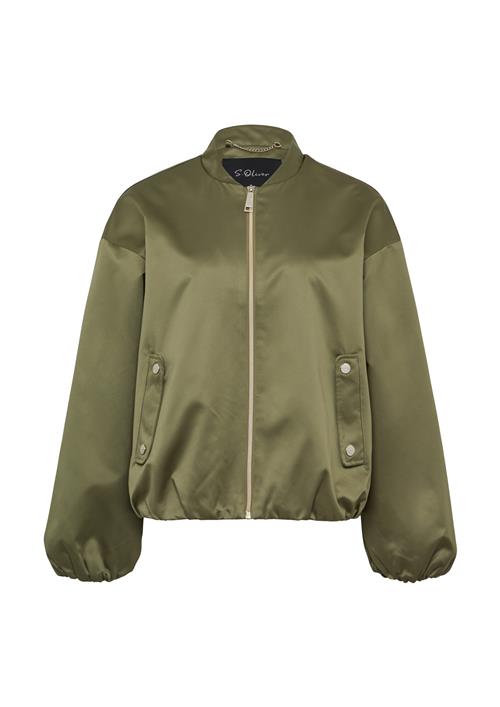 s.Oliver BLACK LABEL Overgangsjakke  oliven