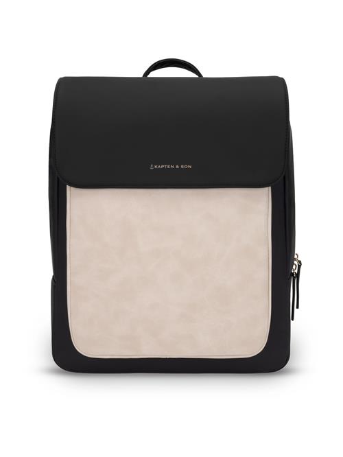 Kapten & Son Rygsæk 'Tromso 2.0'  creme / sort