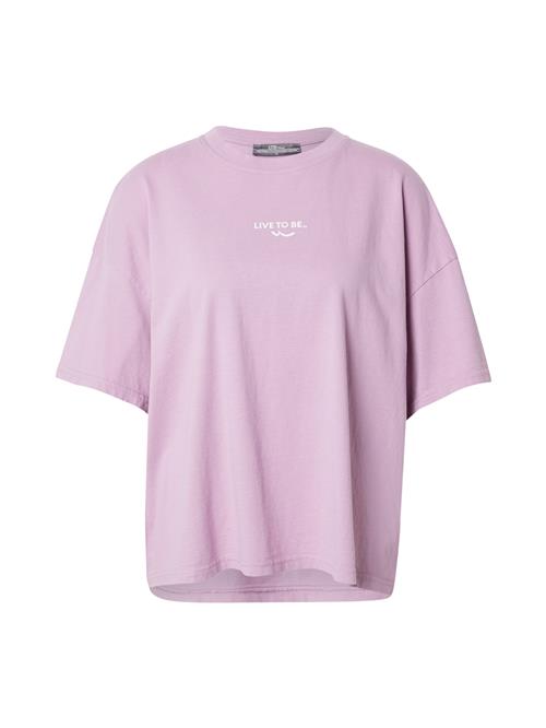 Se LTB Shirts 'GOHEKO'  lyselilla / hvid ved About You