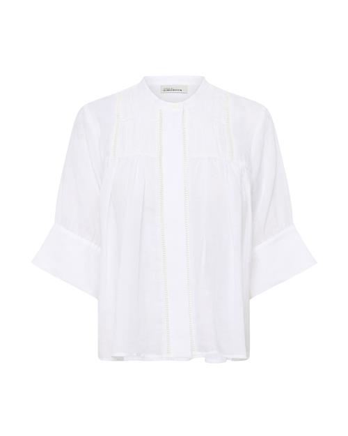 KAREN BY SIMONSEN Bluse 'KBVilde'  hvid