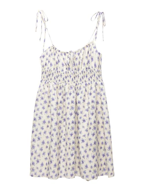 Pull&Bear Sommerkjole  lyseblå / lilla / sort / hvid