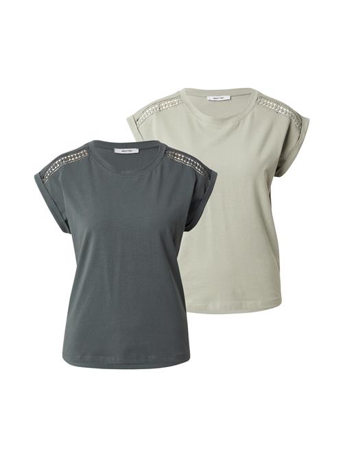 ABOUT YOU Shirts 'Elisa'  pastelgrøn / mørkegrøn