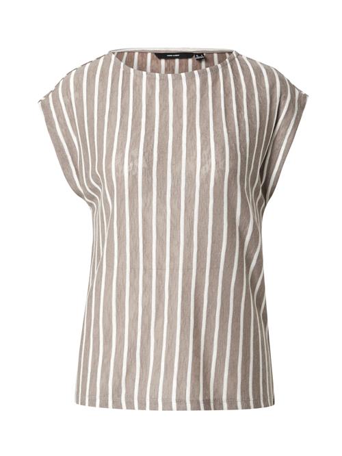 VERO MODA Shirts 'VMLANA'  taupe / hvid