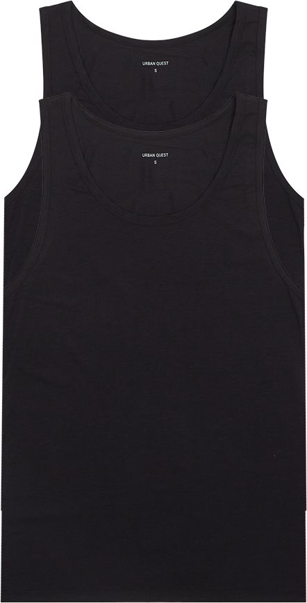 URBAN QUEST 2-Pack Bamboo Tank Top