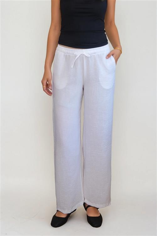 Lilly Pants - Hvid - XS - TeeShoppen
