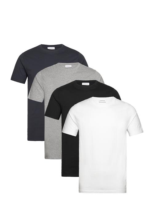 4Pk Basic Tee S/S Lindbergh Patterned