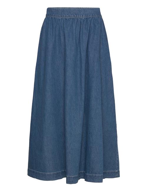 Mschshayla Hw Skirt MSCH Copenhagen Navy