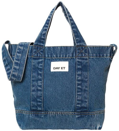 DAY ET Shopper - Washed - Cross Body - Medium Denim