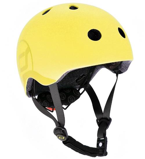 Se Scoot and Ride Cykelhjelm - Lemon ved KidsWorld