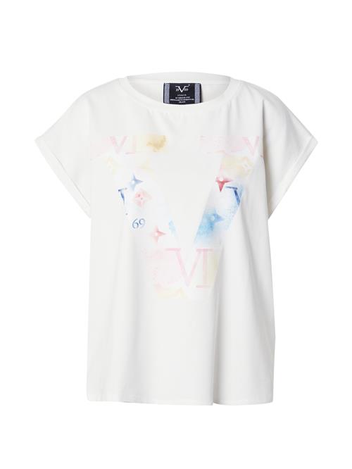 19V69 ITALIA Shirts  ultramarinblå / gylden gul / pastelrød / offwhite