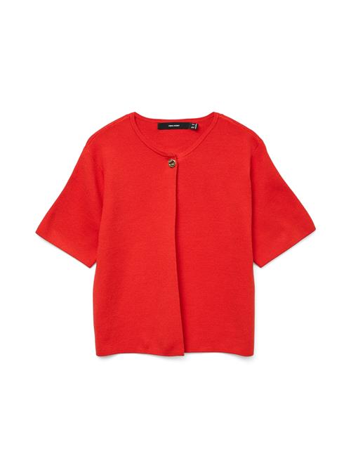 Se VERO MODA Cardigan 'VMGold'  rød ved About You