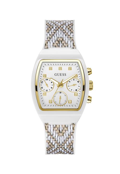 GUESS Analogt ur 'Rendezvous'  guld / hvid