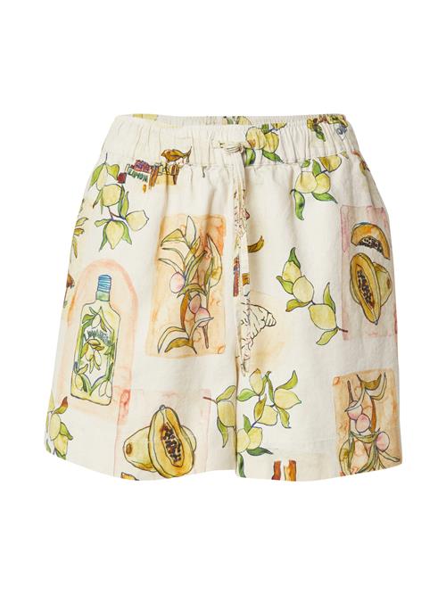 Se TOPSHOP Bukser  ecru / lemon / grøn / pastelorange ved About You