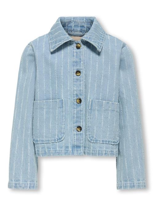 ONLY GIRLS Overgangsjakke 'KOGLerin'  blue denim