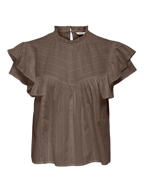 ONLY Bluse 'ONLHeike'  brun