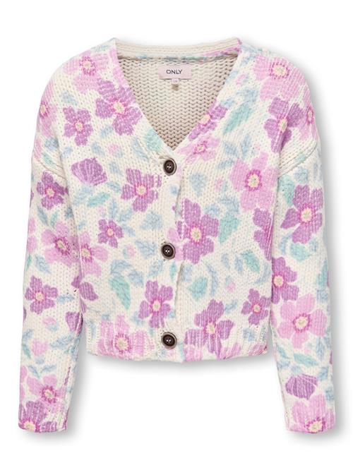 ONLY GIRLS Cardigan  opal / lysegrå / lavendel / orkidee
