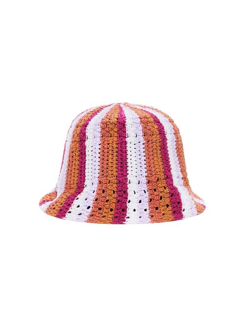 Desigual Hat  hummer / mørkeorange / rødviolet / hvid
