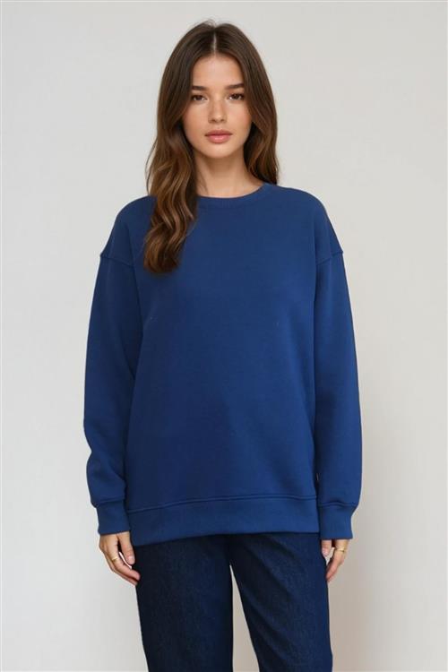 Alina Sweatshirt - Navy - 2XL - TeeShoppen