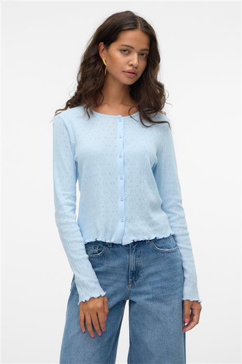 Isa O-Neck Cardigan - Nantucket Breeze - L - Vero Moda