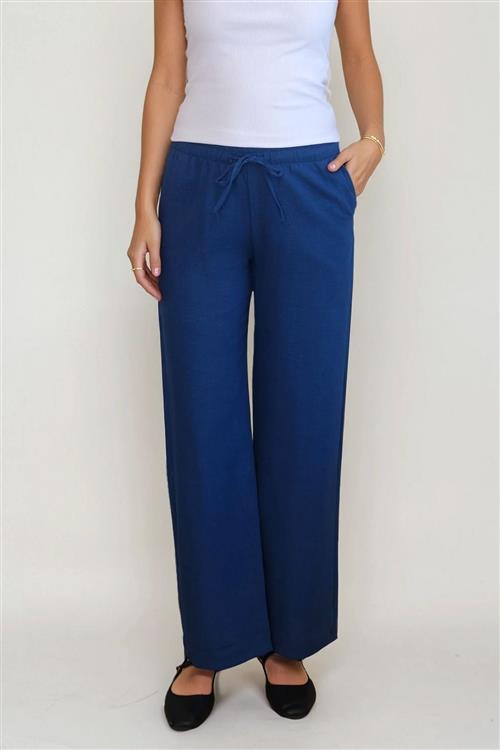 Lilly Pants - Navy - L - TeeShoppen