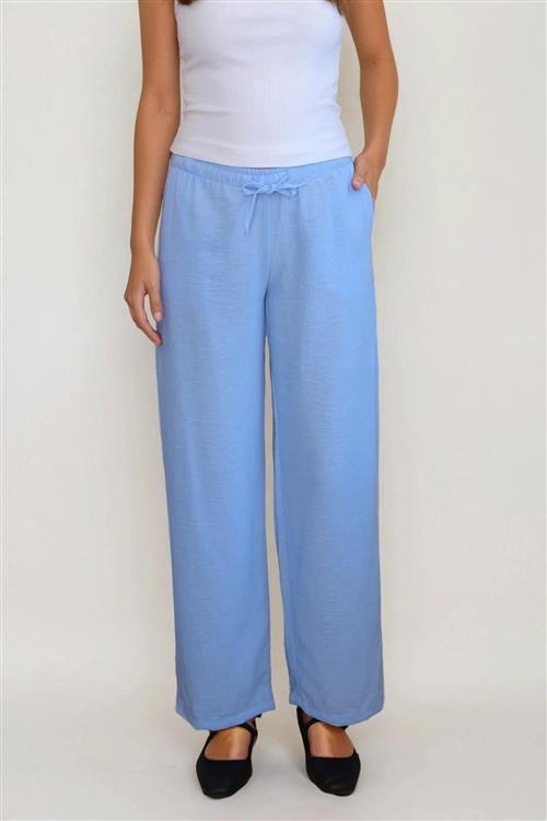 Lilly Pants - Lys Blå - M - TeeShoppen