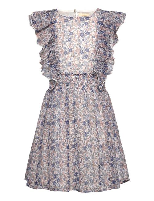 Dress Lurex Dot Creamie Blue