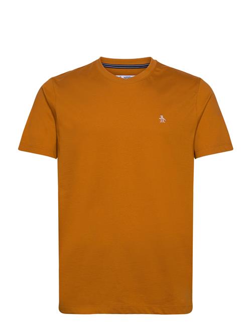 S/S Embroidered Logo Original Penguin Orange