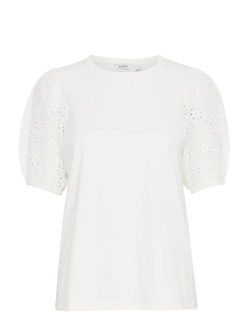 Bysummer Puff Sleeve Tee - B.young White