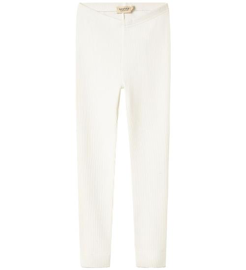 MarMar Leggings - Rib - Modal - Gentle white